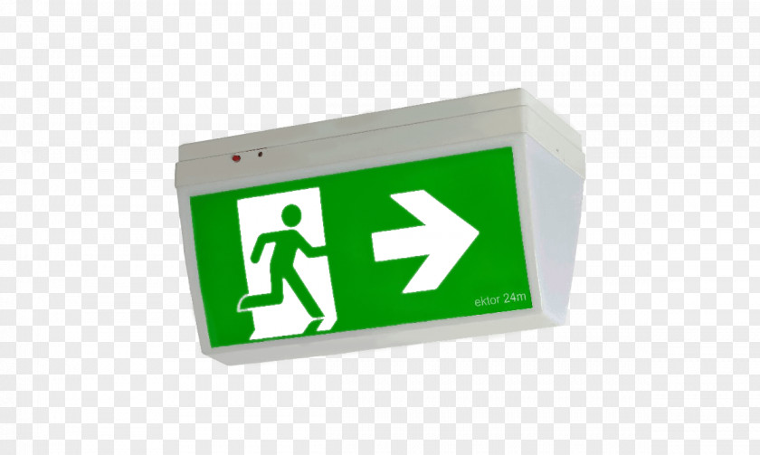 Exit Sign Emergency Light-emitting Diode Electricity PNG