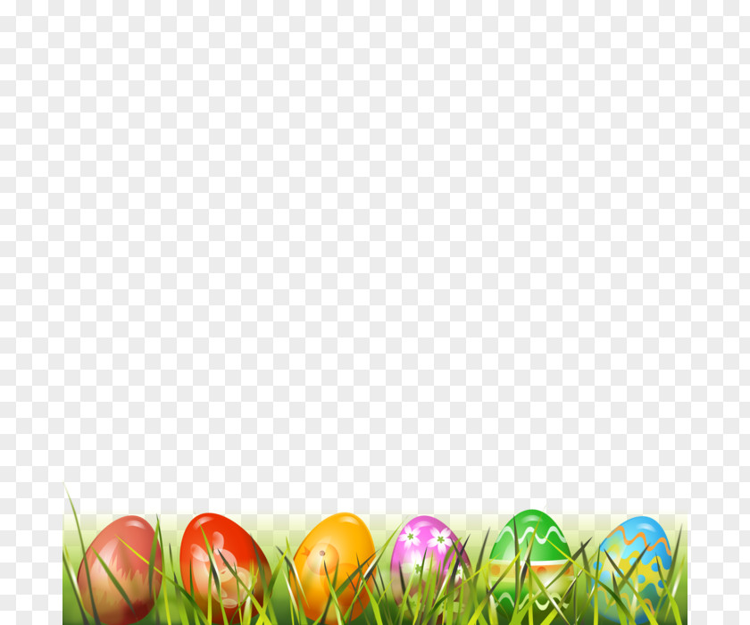 Meadow Holiday Easter Egg Background PNG