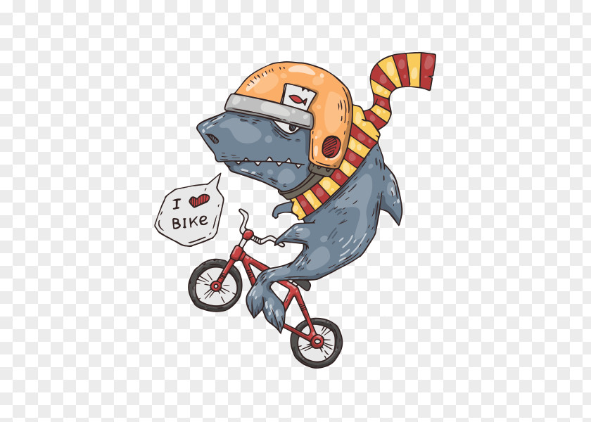 Shark Bicycle Wheels Royalty-free Motorcycle PNG
