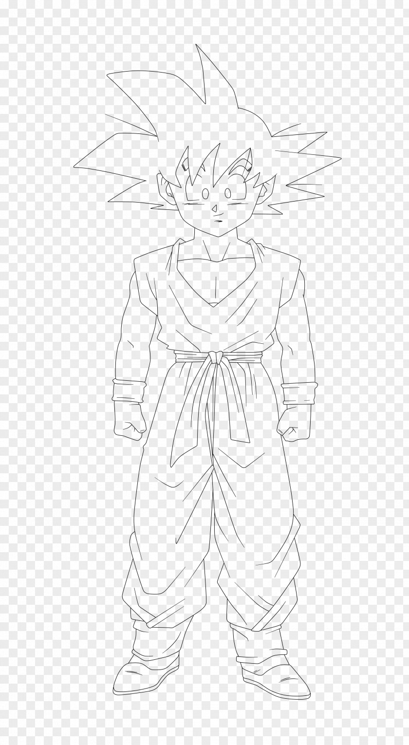 Shenron Vector Figure Drawing Line Art Cartoon Sketch PNG