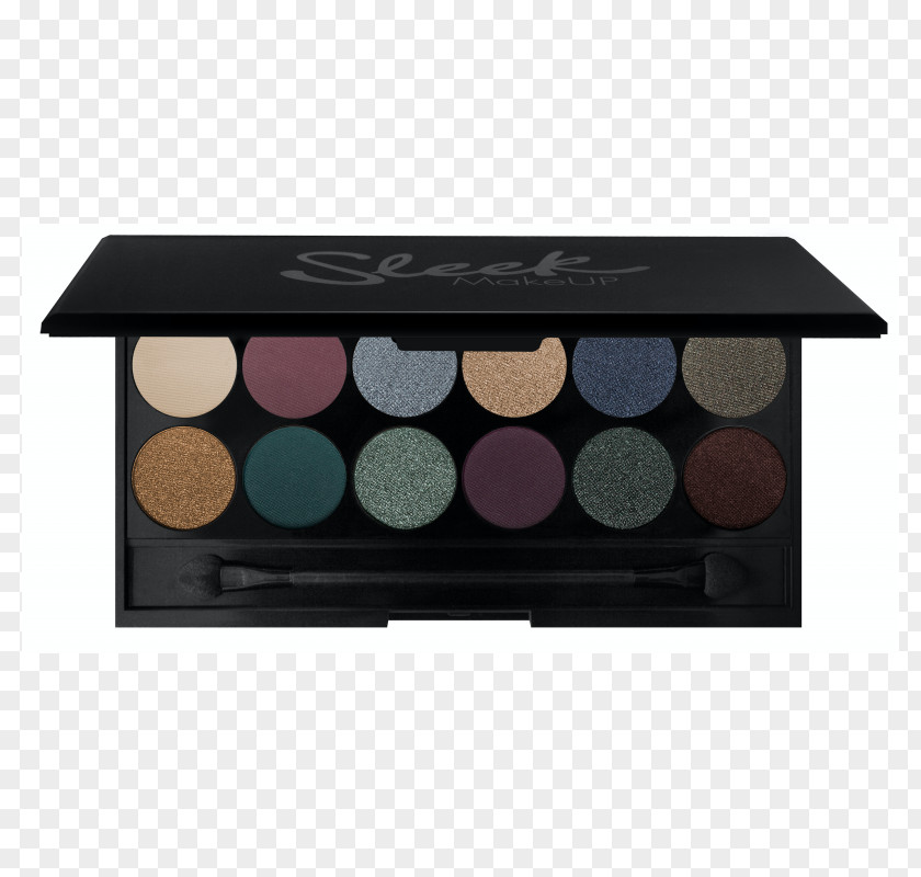 Sleek Eye Shadow Cosmetics Color Palette Lip Balm PNG