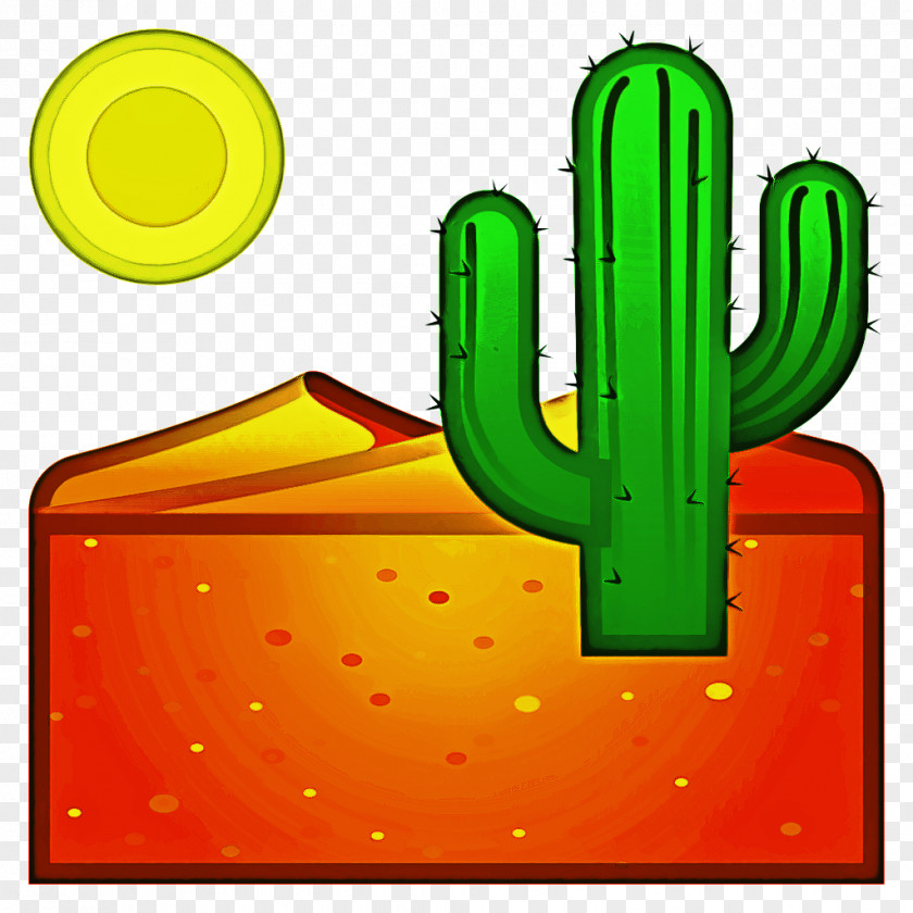 Symbol Saguaro Cactus Cartoon PNG
