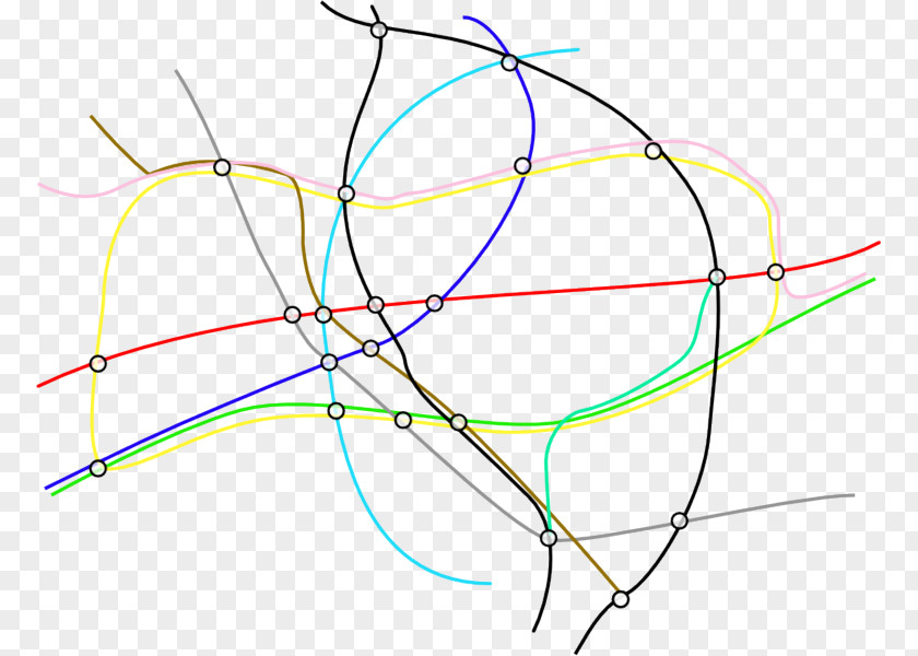 Underground Line Circle Point Angle PNG