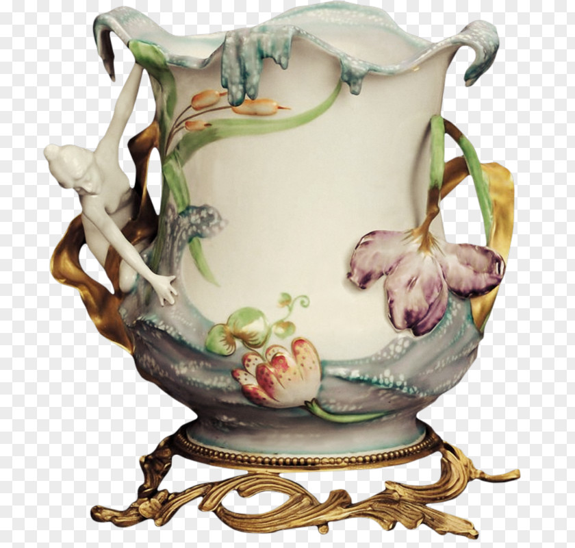 Vase Porcelain Tableware Antique PNG