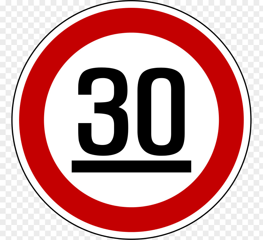 Korea Traffic Sign Speed Limit PNG