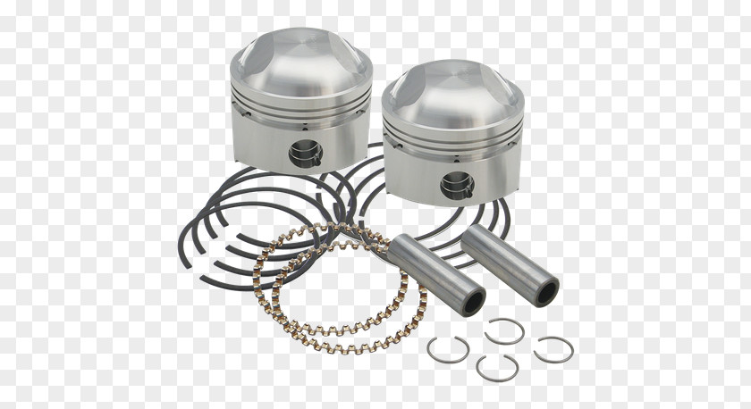Car Automotive Piston Part S&S Cycle Motorcycle PNG