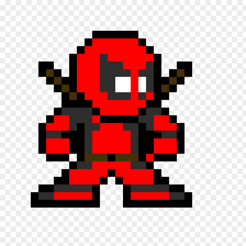 Deadpool Svg Free Spider-Man Pixel Art Image PNG