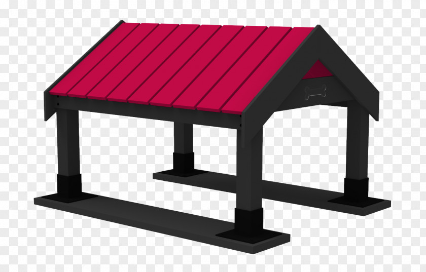 Dog Park House Roof Facade PNG
