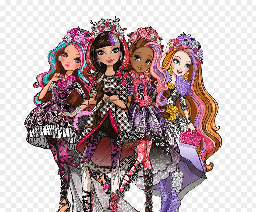 Doll Ever After High Fairy Tale Monster Hello Kitty PNG