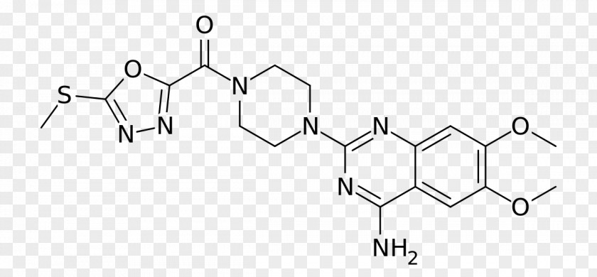 Glycoprotein Prazosin CAS Registry Number Chemical Substance Chemistry Formula PNG
