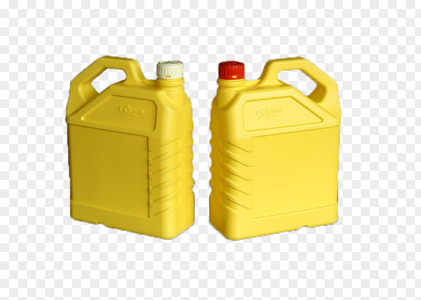 Jerrycan Plastic Bottle Yellow PNG