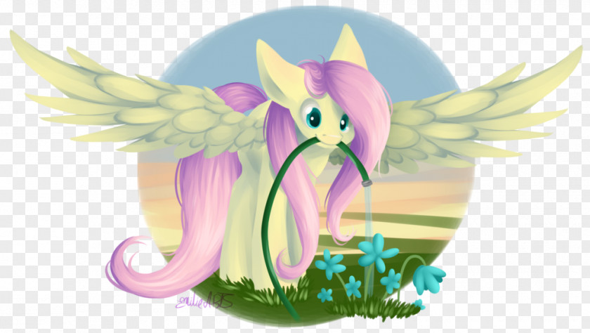 Painting Fluttershy DeviantArt My Little Pony PNG