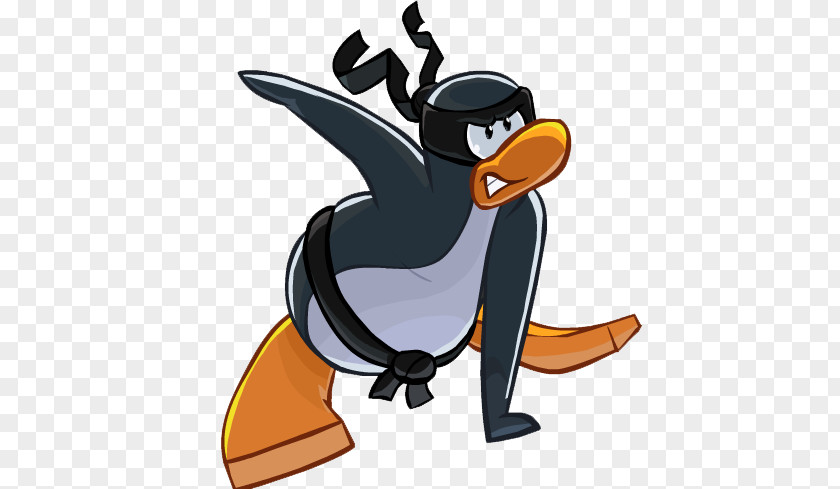 Penguin Club Island Ninja Video Game PNG