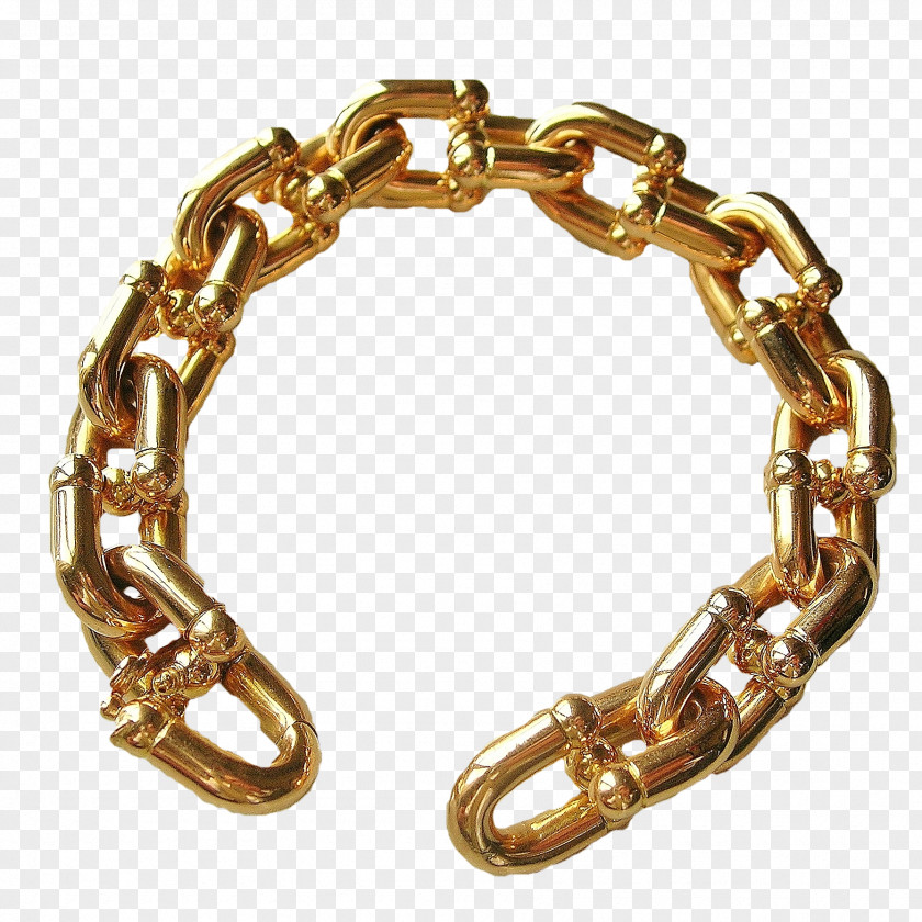 Chain Bracelet Bijou Silver Gold PNG