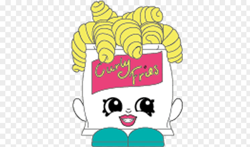 CURLY FRIES French Fries Fast Food Shopkins Frying Arby's PNG