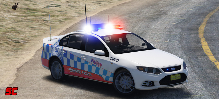 Police Car New South Wales Force Grand Theft Auto V Ford Falcon PNG