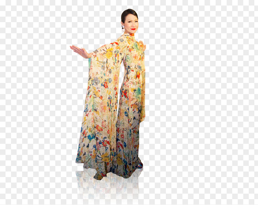 TV Presenter Robe Dress Fashion Kimono PNG
