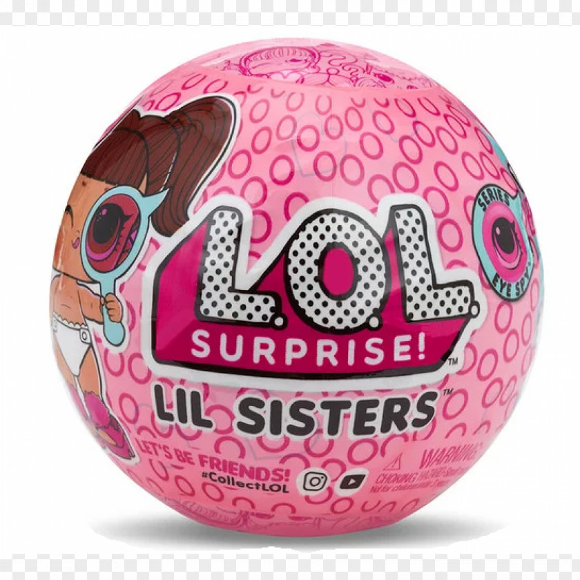 Doll Toy L.O.L. Surprise! Lil Sisters Series 3 MGA Entertainment Pearl Surprise PNG Surprise, doll clipart PNG