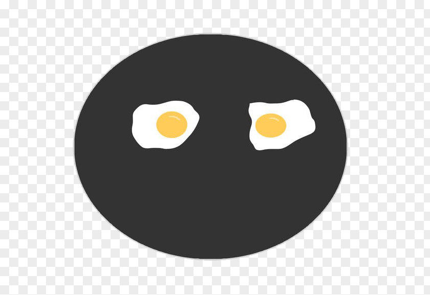 Hand-painted Eggs Yellow Circle Animal PNG