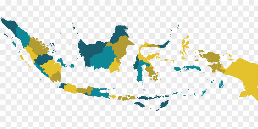 Indonesia Map Royalty-free PNG