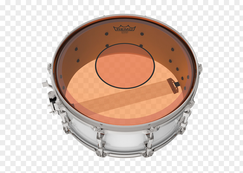 Orange Stroke Snare Drums Tom-Toms Drumhead Remo PNG