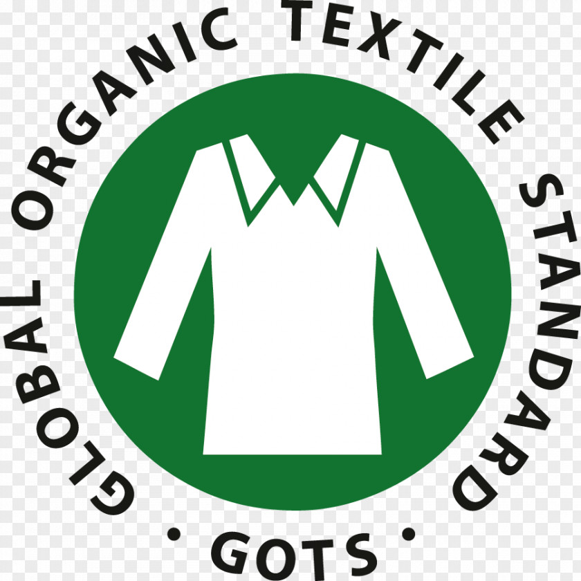 Organic Cotton Global Textile Standard Logo PNG