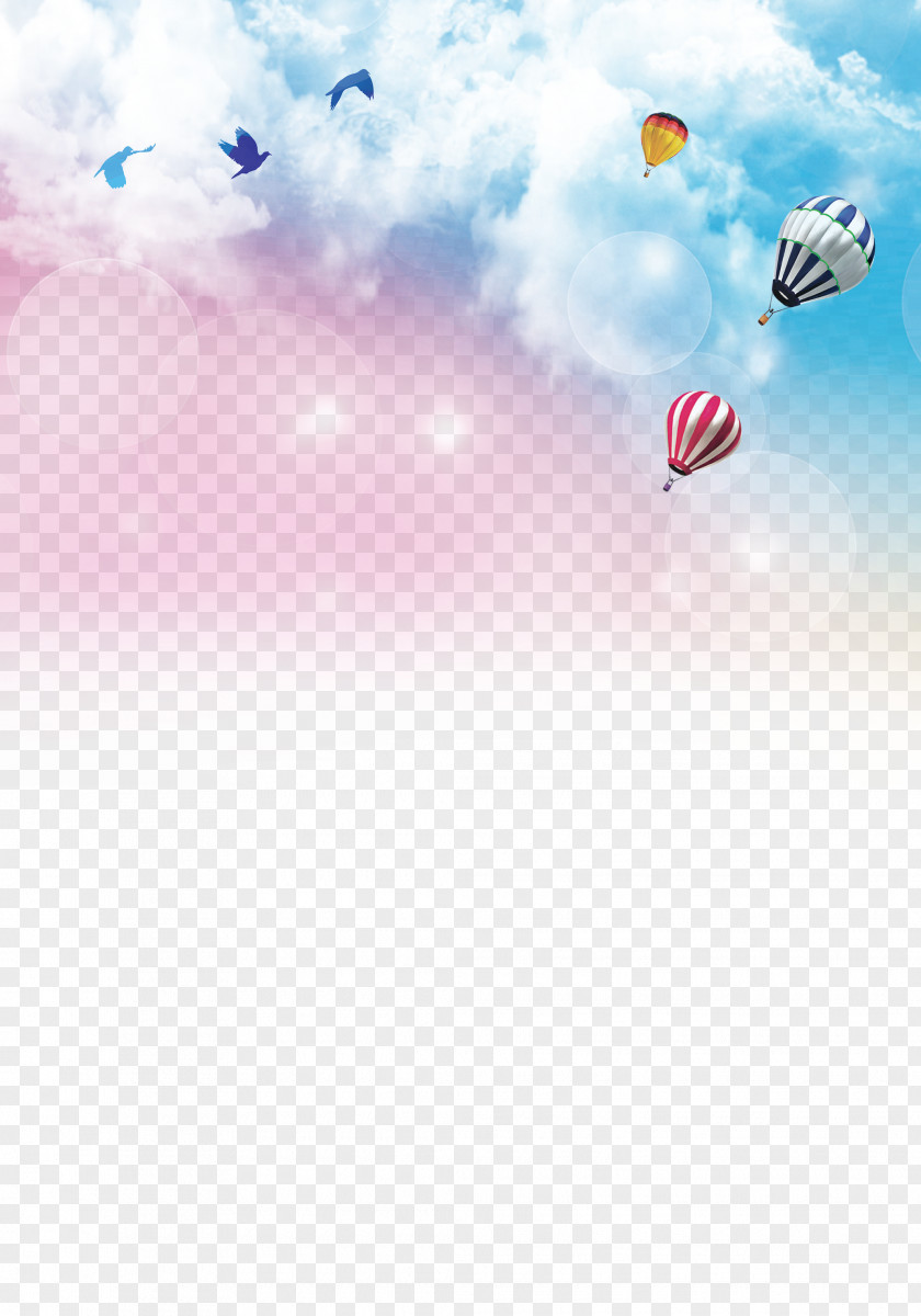 Colorful Sky Background Paper Recruitment Poster Graduation Ceremony Wallpaper PNG