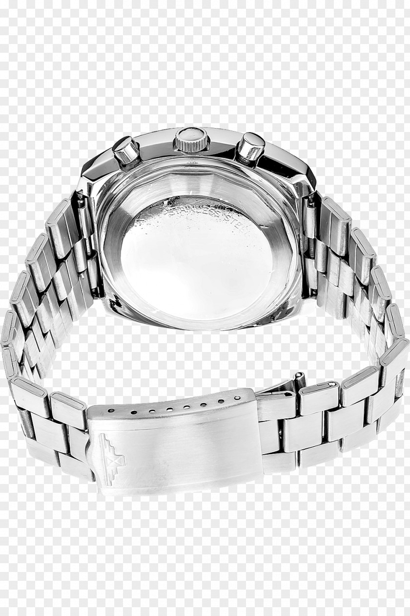 Watch Strap Bracelet Silver PNG