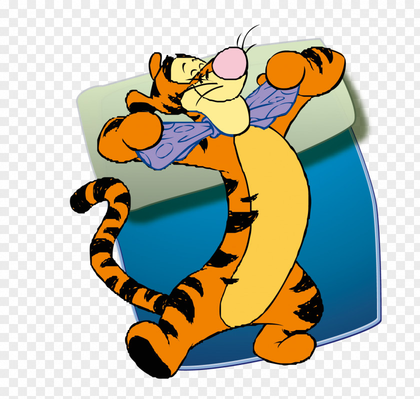 Tiger Vector Material Winnie The Pooh Felidae Illustration PNG
