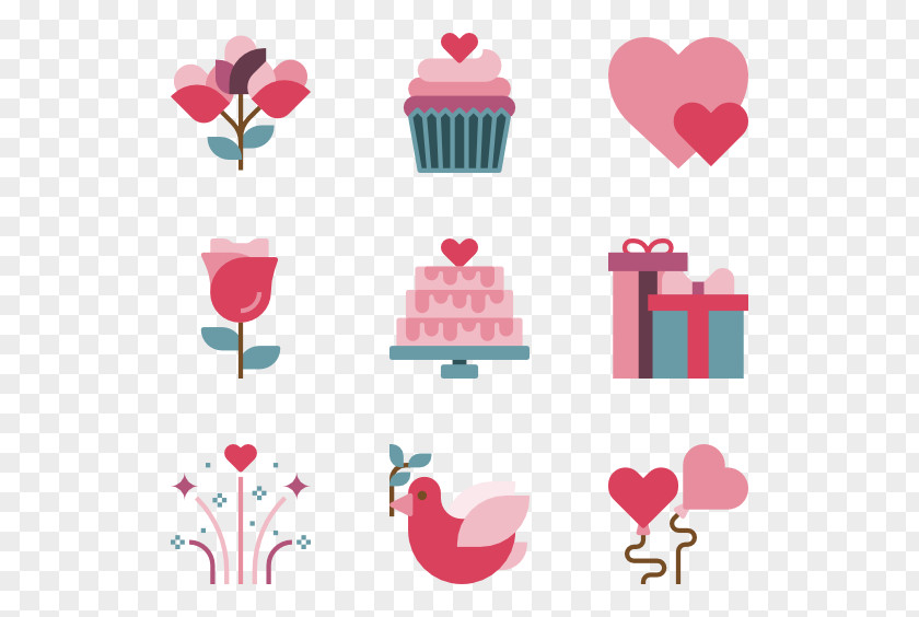 Valentines Day Clip Art Illustration Valentine's Pink M Product PNG