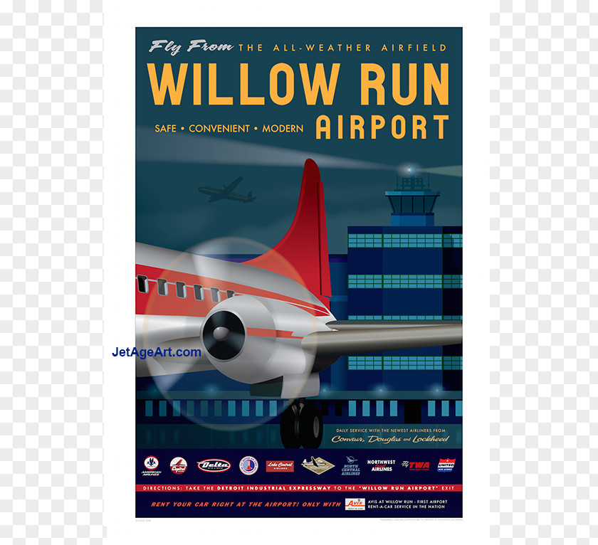 Airports Council Internationalnorth America Willow Run Airport Narrow-body Aircraft TWA Flight Center Long Beach PNG