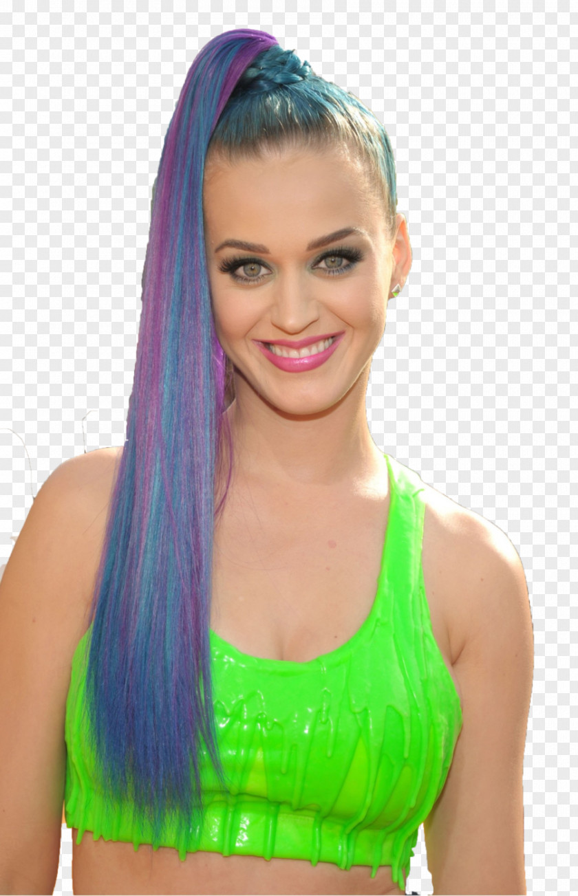 Katy Perry 2012 Kids' Choice Awards Human Hair Color Coloring PNG