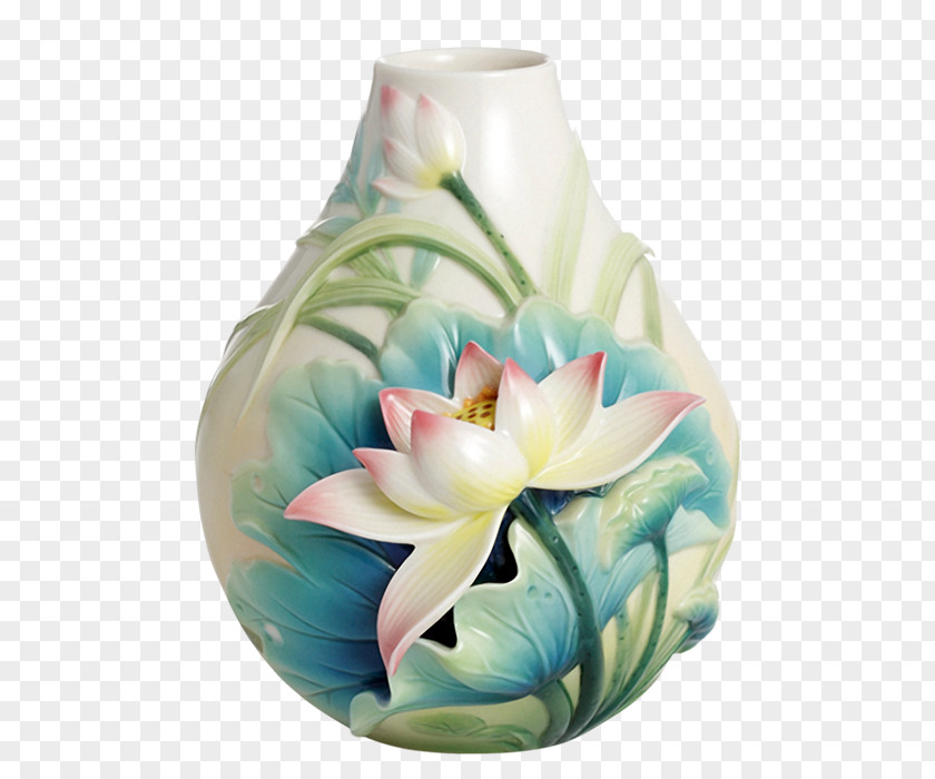 Artwork Franz-porcelains Vase Flower PNG