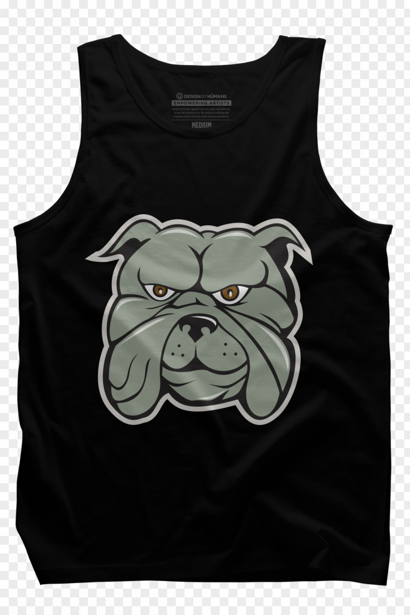 Bull Dog T-shirt Bulldog Sleeveless Shirt Hoodie PNG