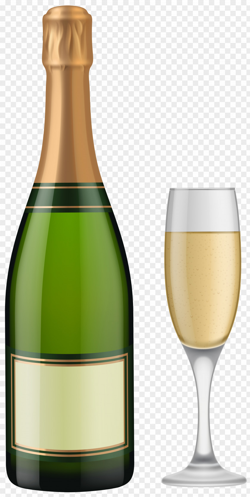 Champagne Bottle And Glass Clip Art Sparkling Wine PNG