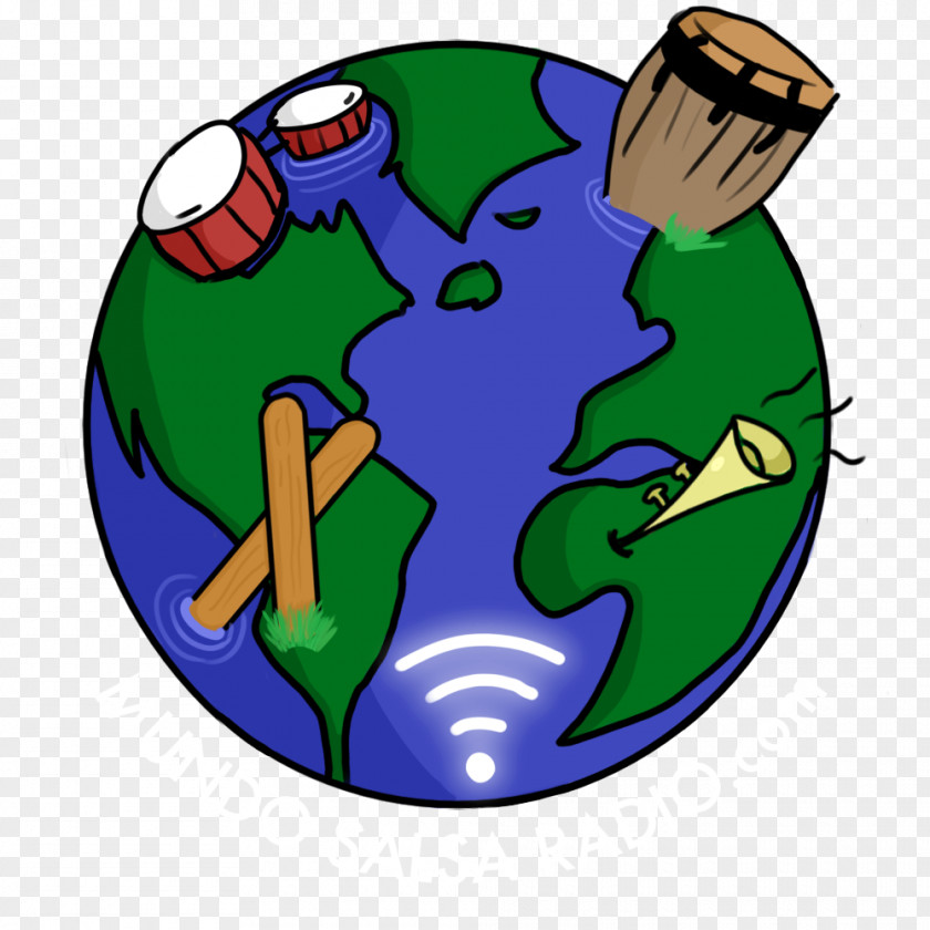 Earth Ball Green PNG