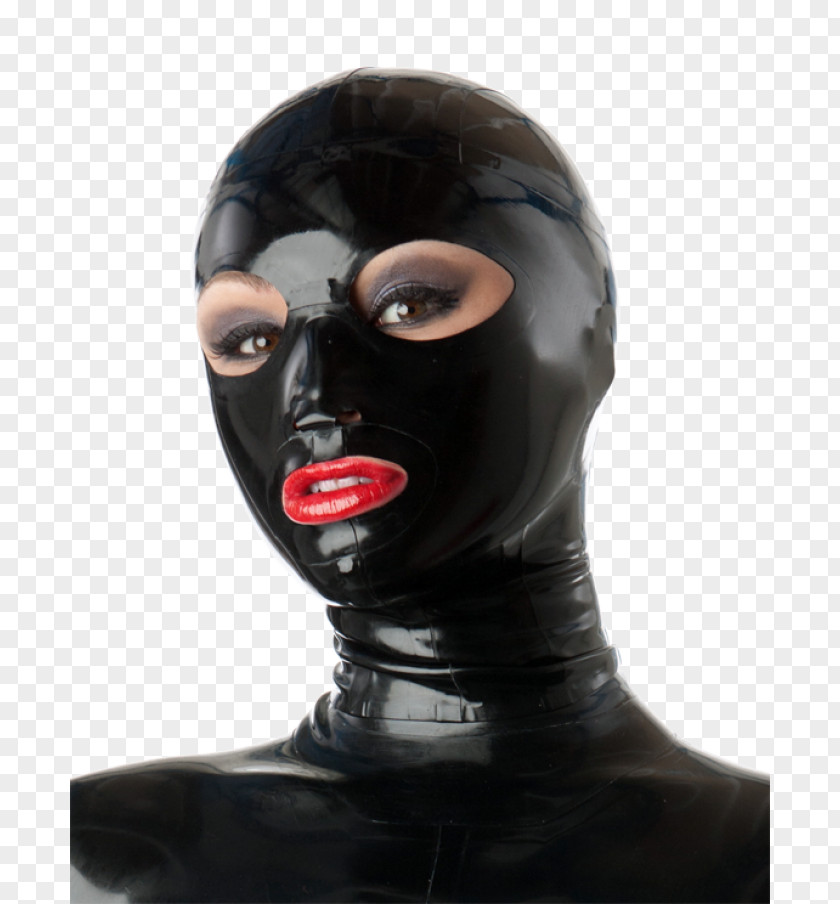 Facial Mask Latex Hood Natural Rubber PNG