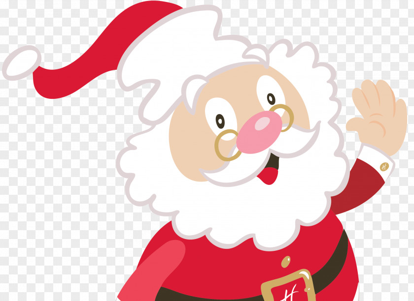 Father Santa Claus Christmas Pudding Cake PNG