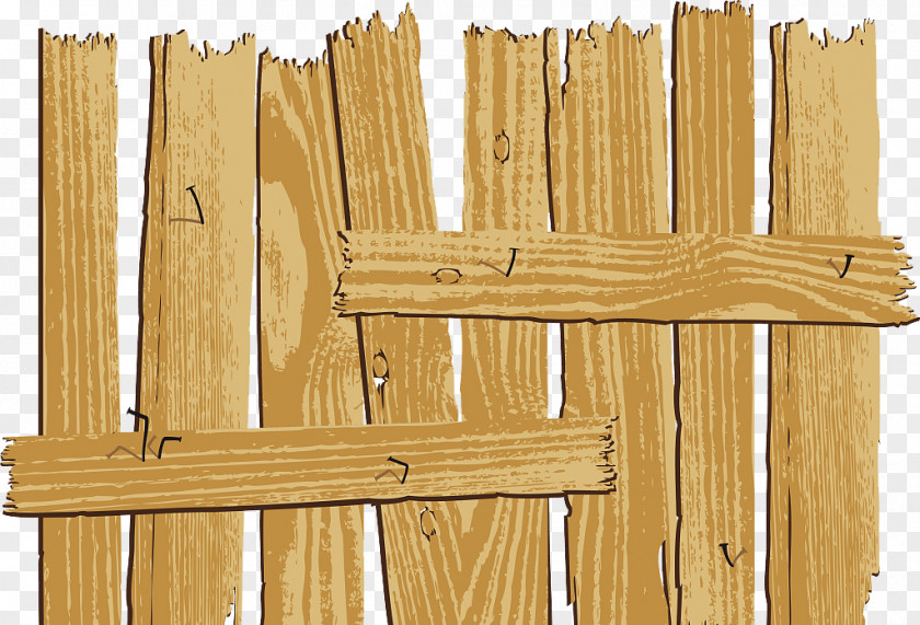 Fence Picture Table Wood Drawing Illustration PNG