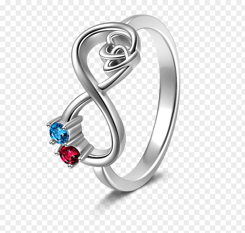 Ring Finger Length Silver Eternity Wedding PNG
