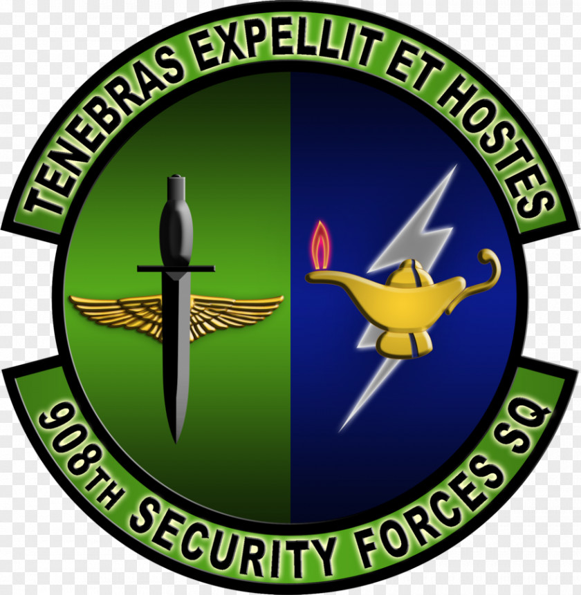 Security Forces Logo Oceanside Emblem Organization Green PNG