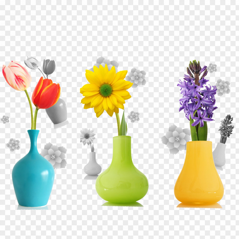 Vase Painting Bottle PNG