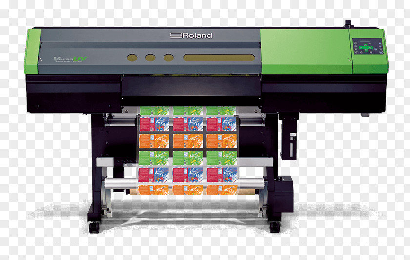 Wrapped Flatbed Digital Printer Inkjet Printing Paper PNG