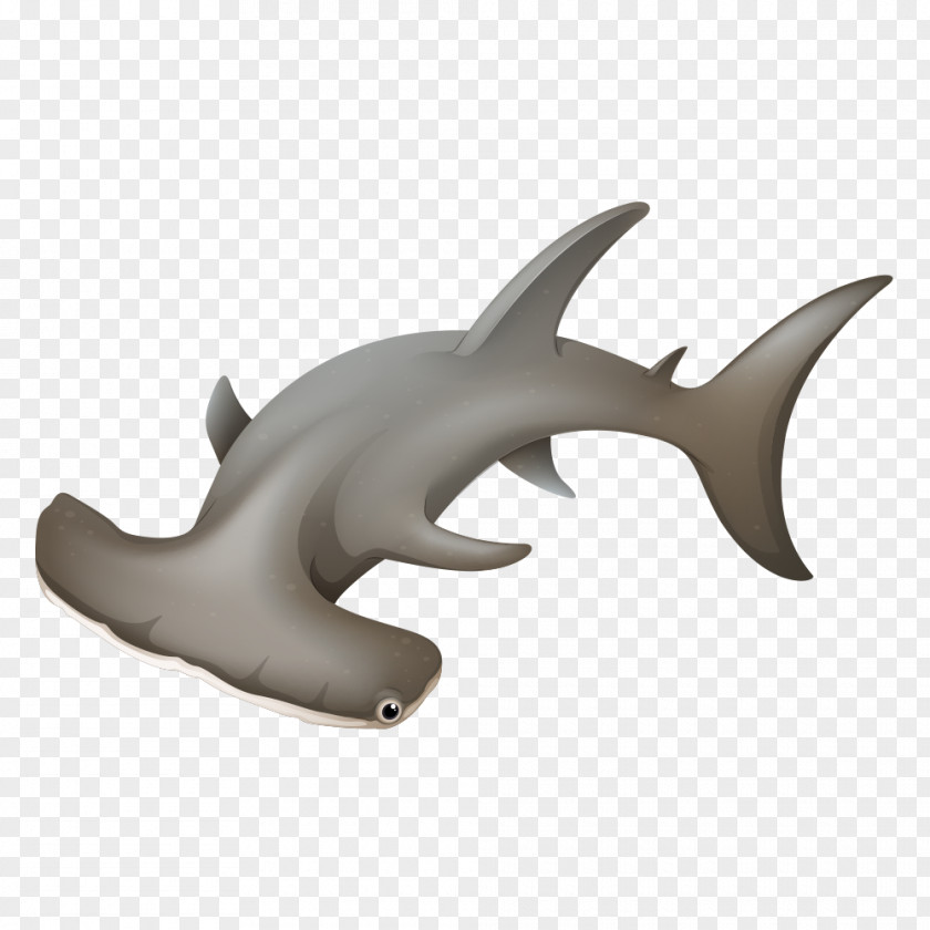 Cartoon Shark Hammerhead Clip Art PNG