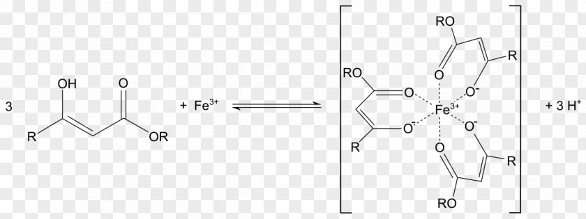 Ethyl Acetoacetate Group Acetoacetic Acid Enol Structural Formula PNG