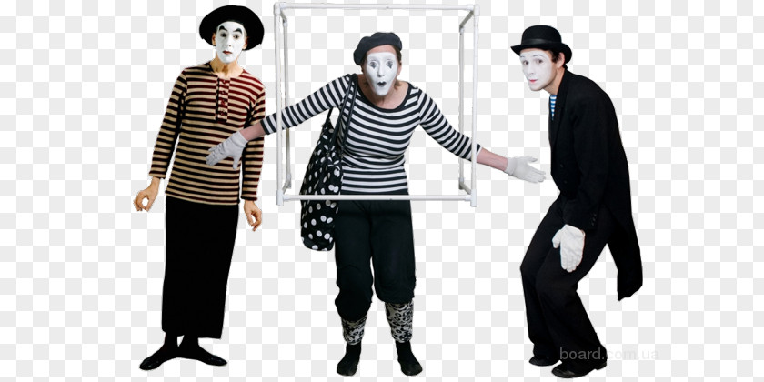 Mime Artist Performing Arts Actor Clown PNG