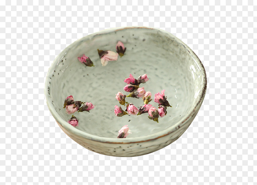 Peach Tea Herbal Bowl PNG