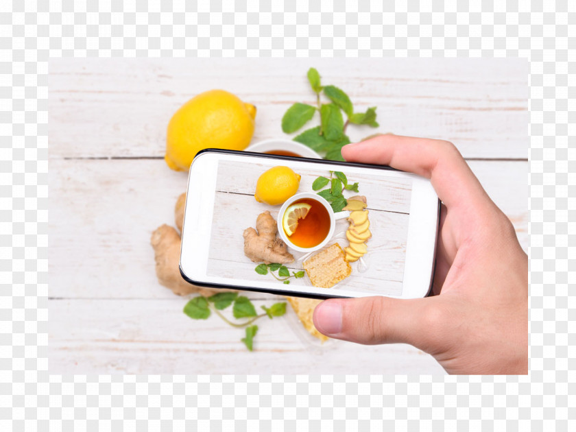 Phone Lemon Ginger Tea Buckle Clip Free HD Drink PNG