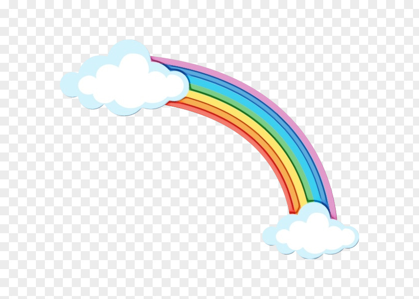 Cloud Meteorological Phenomenon Rainbow Line PNG