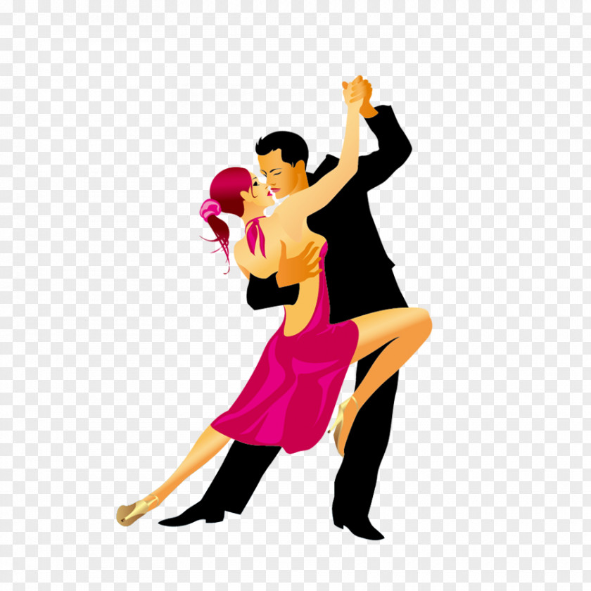 Dancing Men And Women Dancesport Ballroom Dance Royalty-free PNG